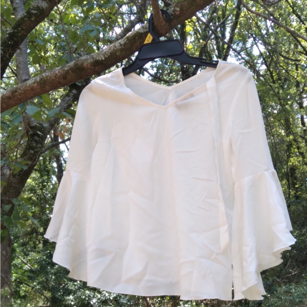 Chic Cream/White Kids/Teens Blouse